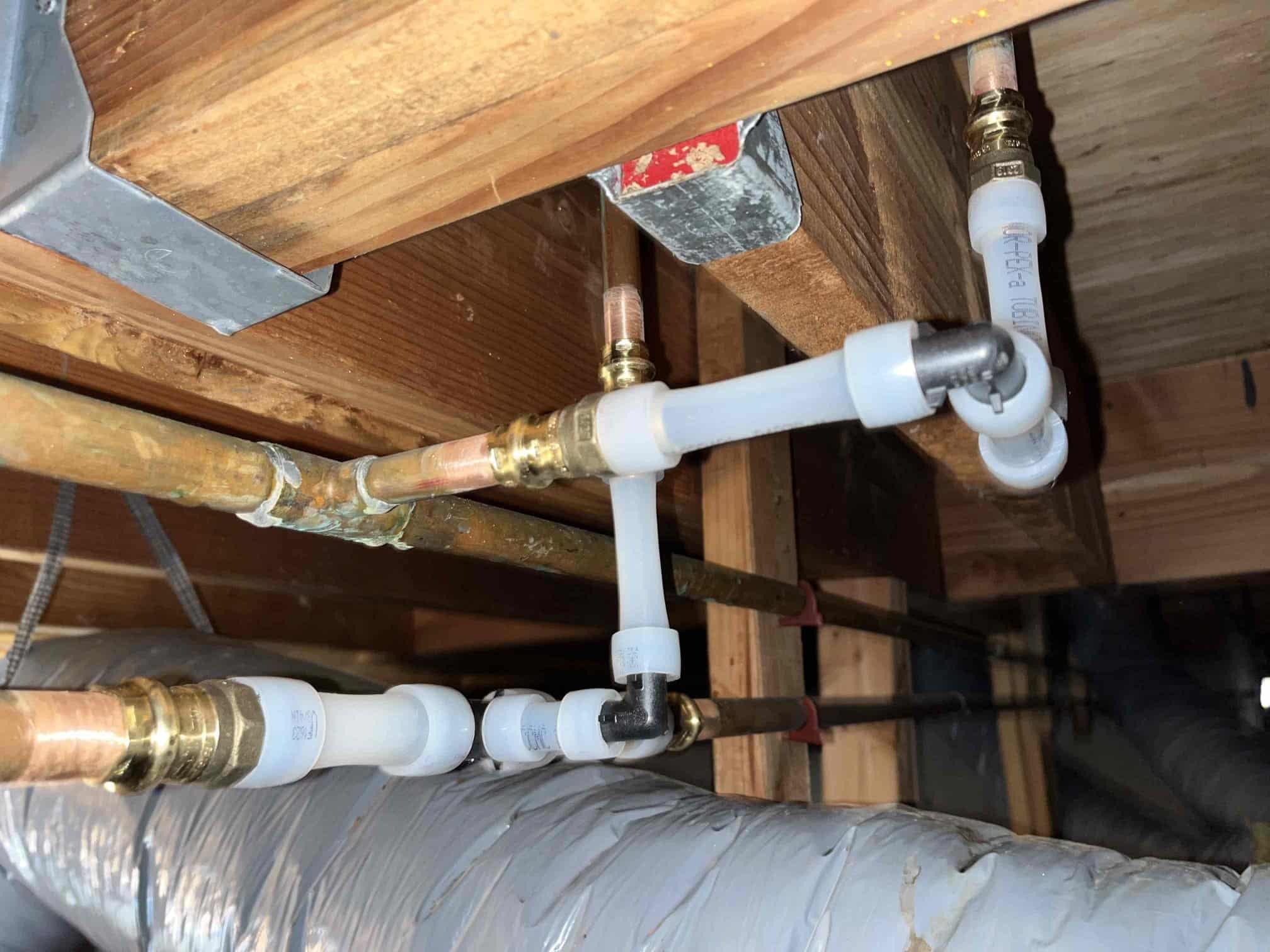 Water Line Repair in La Escondida